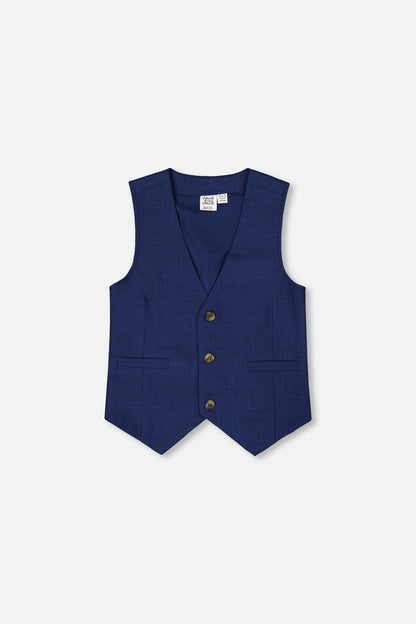 Elegant Vest Blue