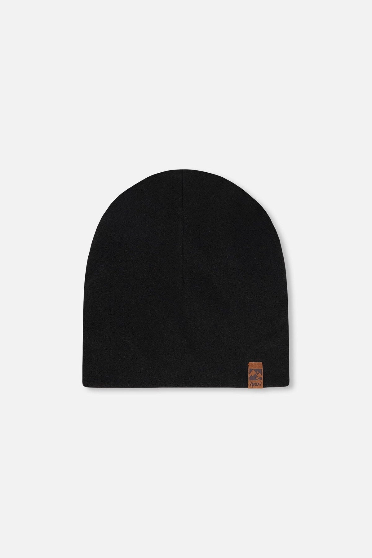 Stretch Jersey Beanie Black