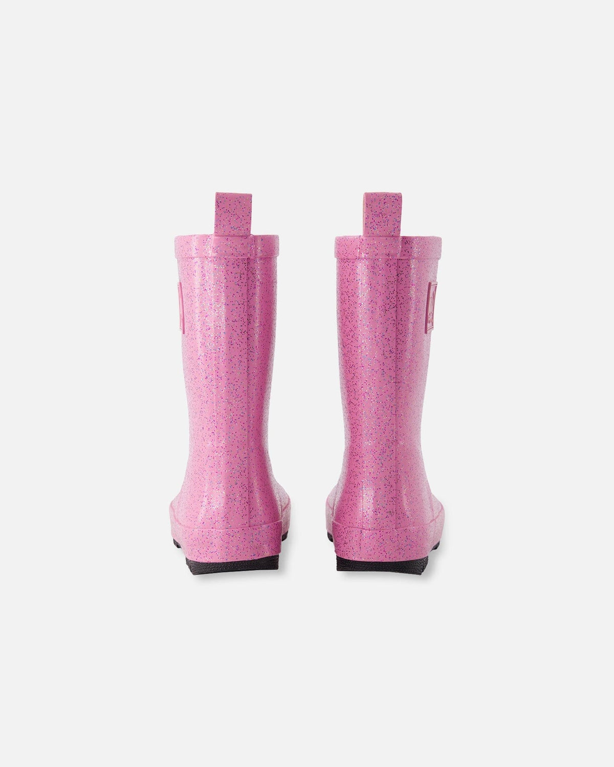 Rain Boots In Natural Rubber Pink