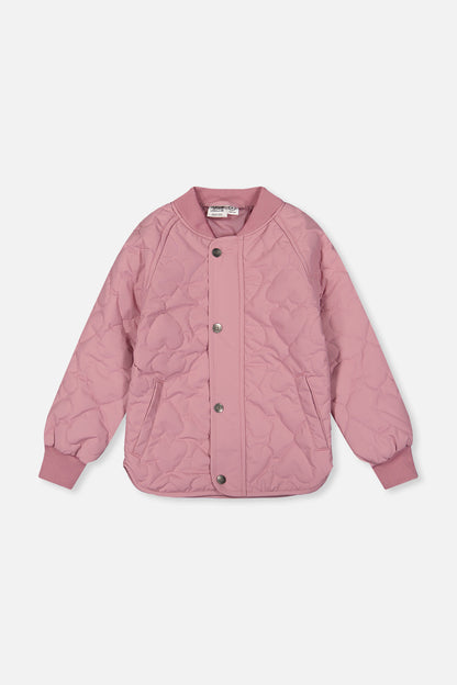 Quilted Jacket Mauve Pink