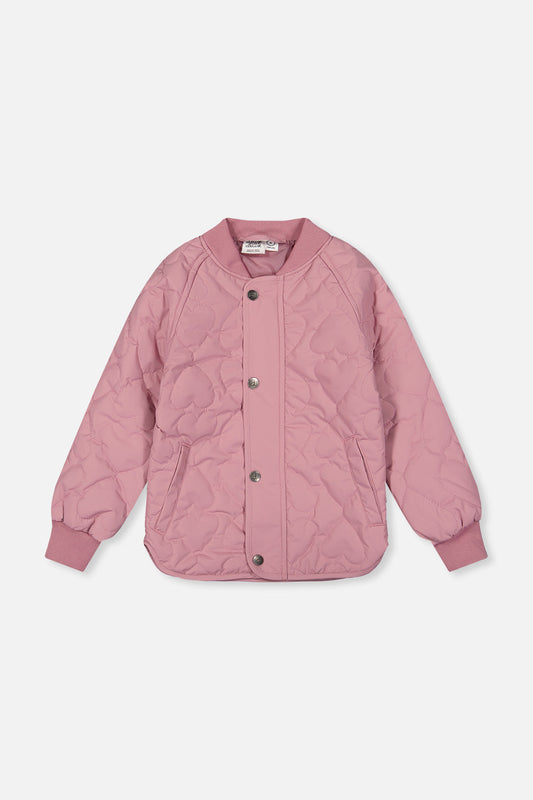 Quilted Jacket Mauve Pink