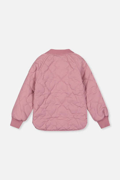 Quilted Jacket Mauve Pink