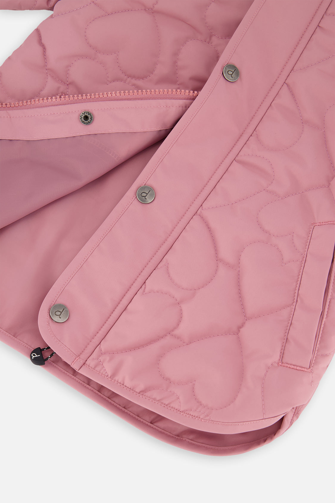 Quilted Jacket Mauve Pink