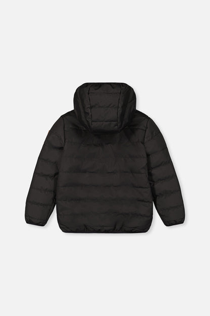 Insulated Quilted Fall Jacket Black