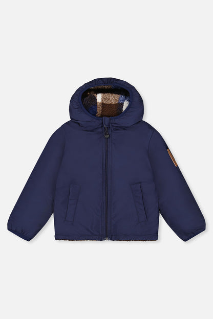 Reversible Fall Jacket Dark Blue
