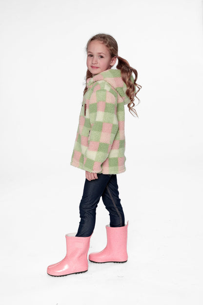Reversible Fall Jacket Pale Dusty Pink