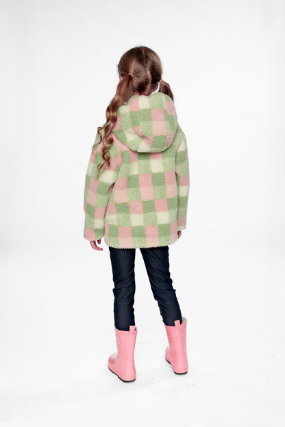 Reversible Fall Jacket Pale Dusty Pink