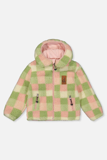Reversible Fall Jacket Pale Dusty Pink