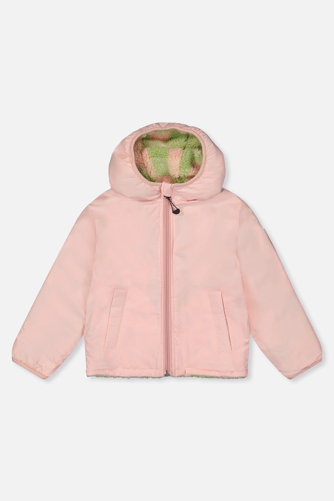 Reversible Fall Jacket Pale Dusty Pink