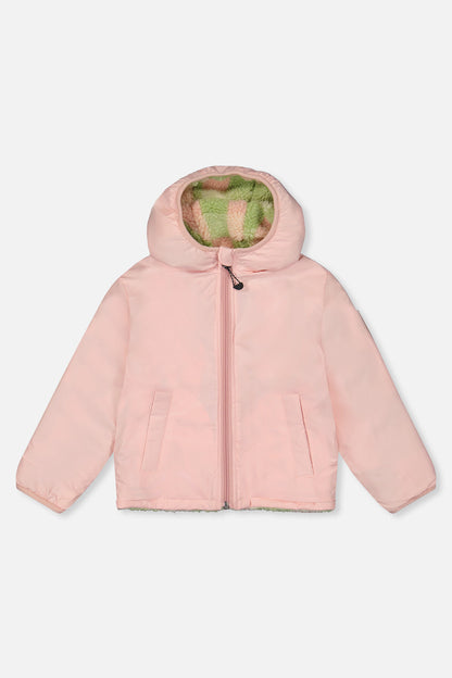 Reversible Fall Jacket Pale Dusty Pink