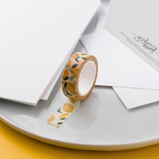 Lemon Washi Tape