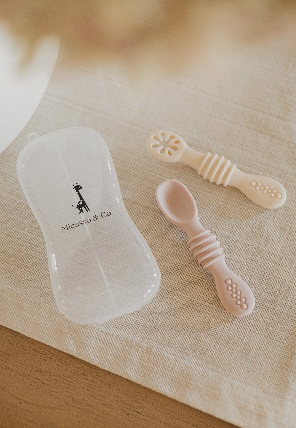 Silicone Baby-Led Weaning Spoons | Cuillères DME pour bébé en silicone