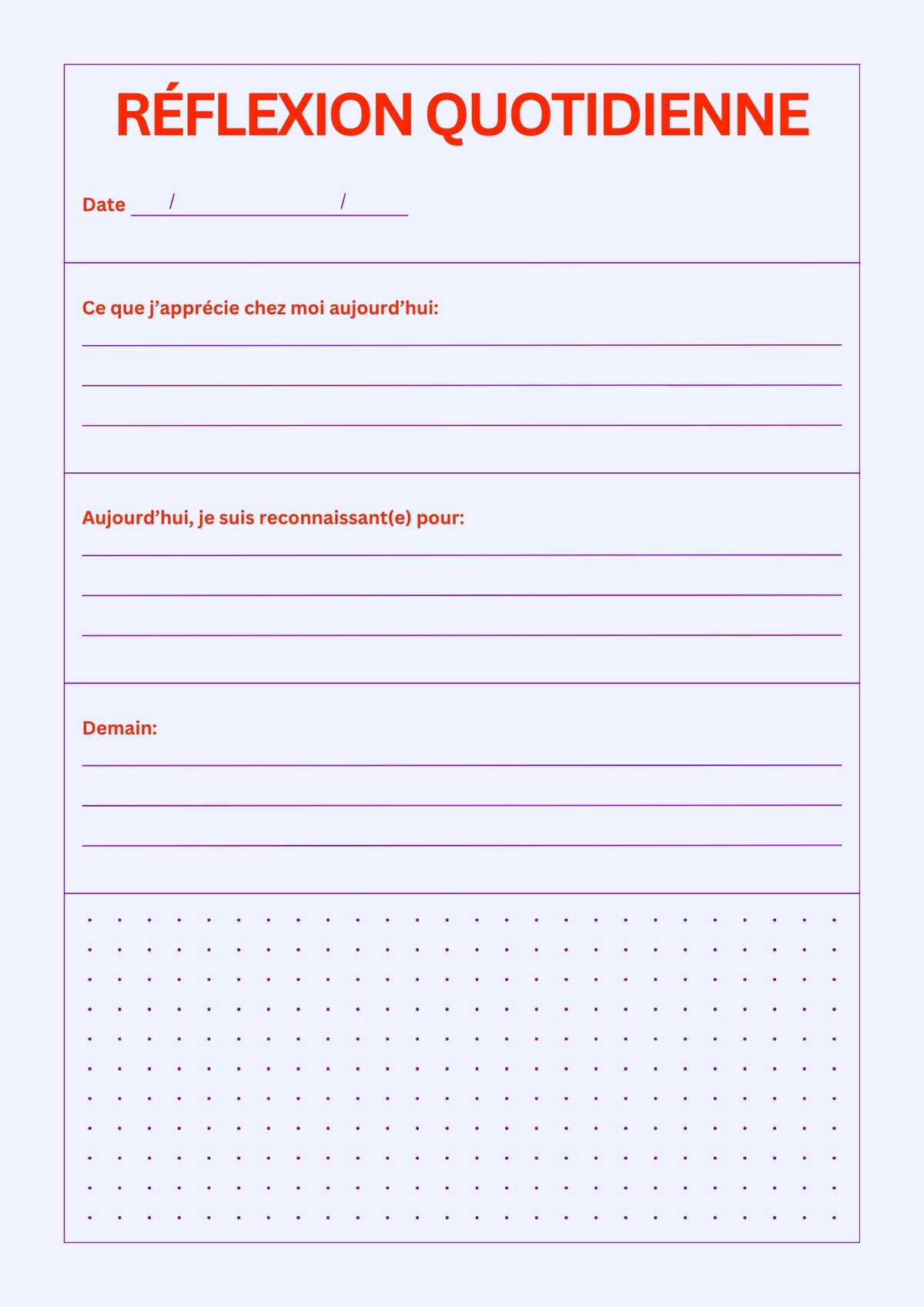 Qanu Isumavi? Daily Printable | Inuktitut, English & French