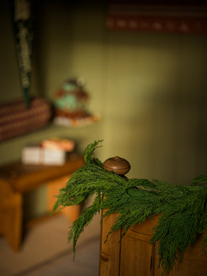 Faux Cedar Garland