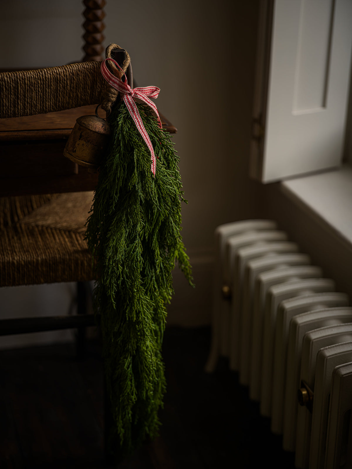 Faux Cedar Garland - Teardrop