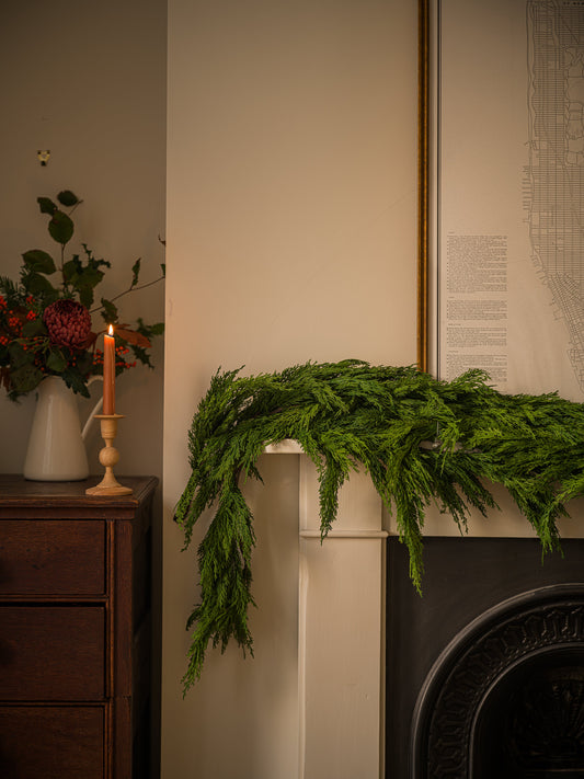 Faux Cedar Garland