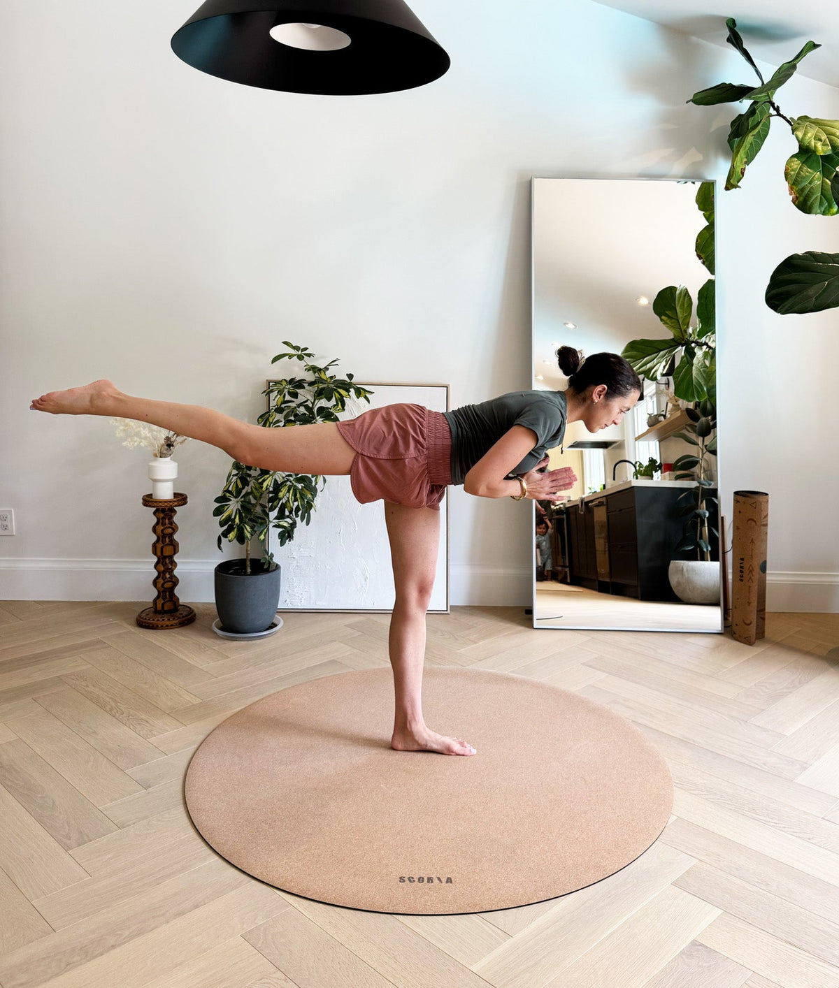 Round Yoga Mat