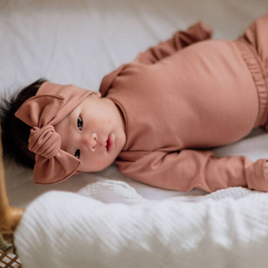 Long-Sleeve Bodysuit | Rose