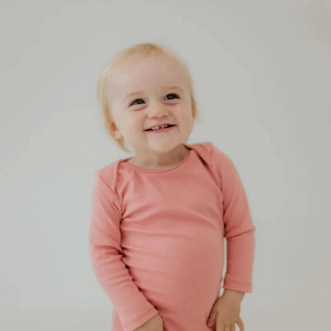 Long-Sleeve Bodysuit | Rose