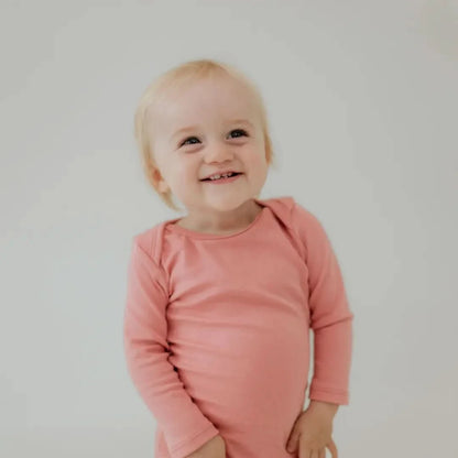 Long-Sleeve Bodysuit | Rose