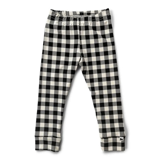 Leggings | Bison Plaid