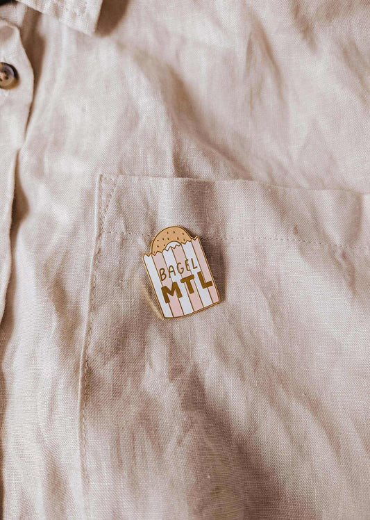 Bagel MTL Pin