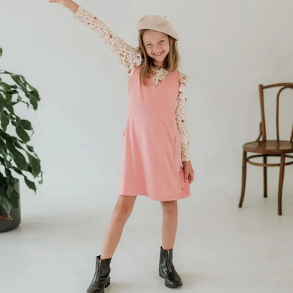Ruffle Long Sleeve Shirt | Beach Stone