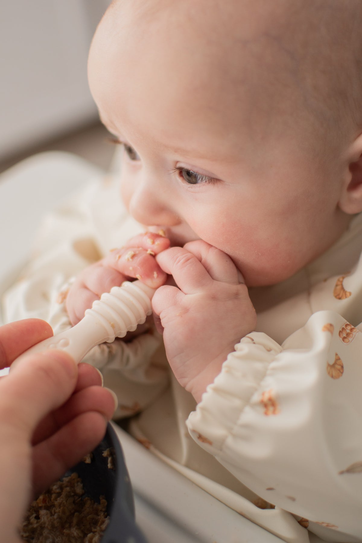 Silicone Baby-Led Weaning Spoons | Cuillères DME pour bébé en silicone