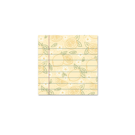 Lemon Sticky Notes