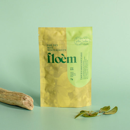 Wintergreen (Gaultheria procumben) Dried Whole Leaves | Thé des bois | Feuille entière séchée