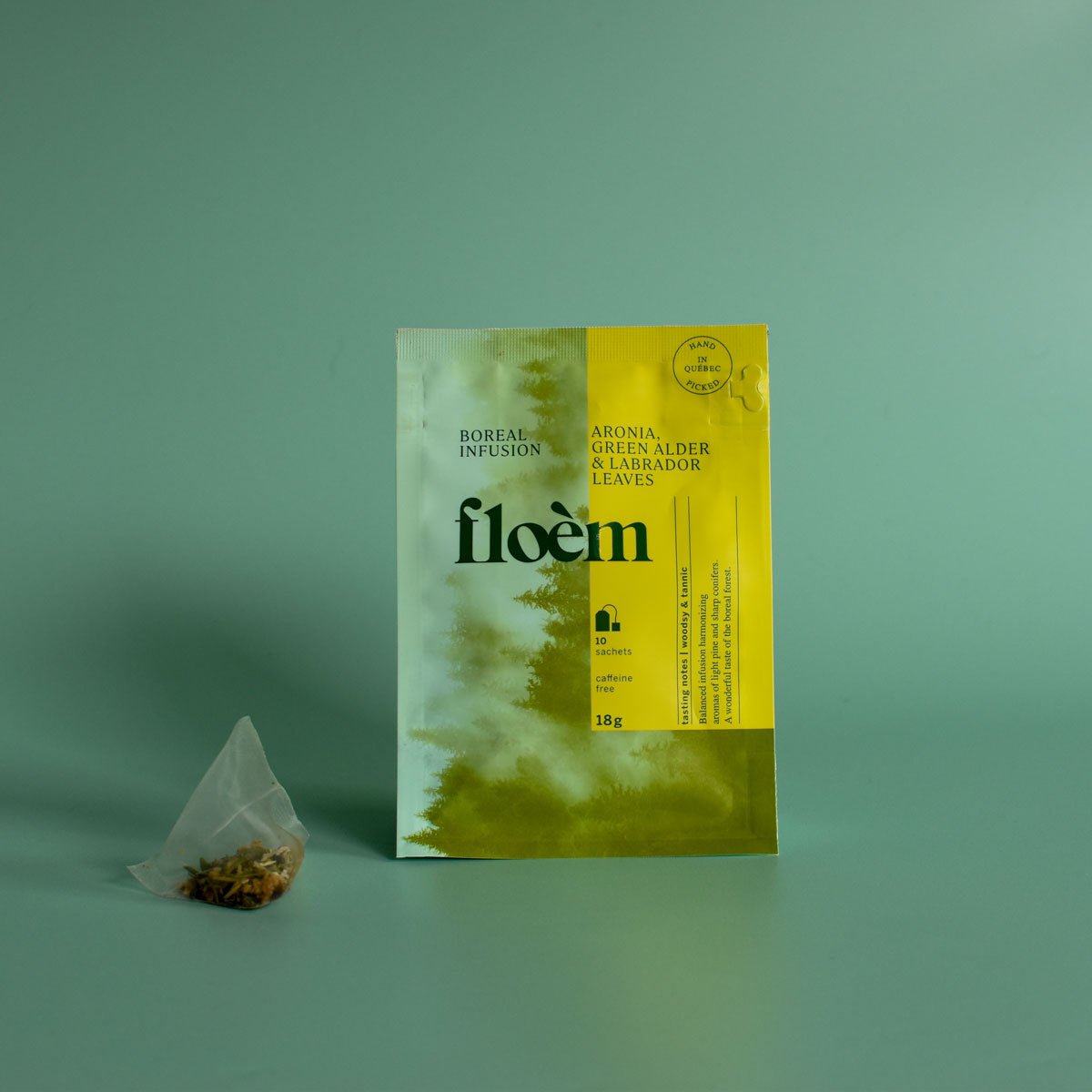 Aronia, Alder & Labrador Tea Bags | Tisane en sachets - Aronia, aulne & feuilles du Labrador