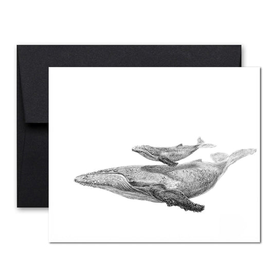 Whale with Cub